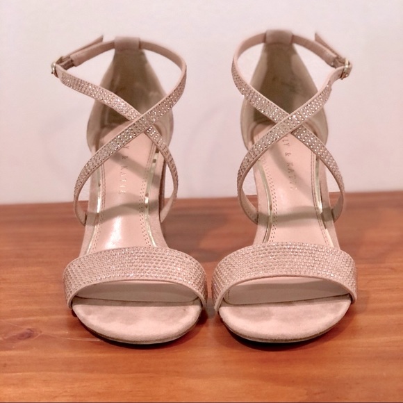 Kelly and Katie Paloona Rhinestone Sandal Heels- Size 7 - Picture 6 of 10